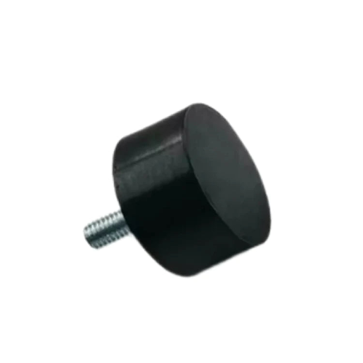 Screw On Adjustable Leveler Rubber Feet With Threaded Metal Screw
